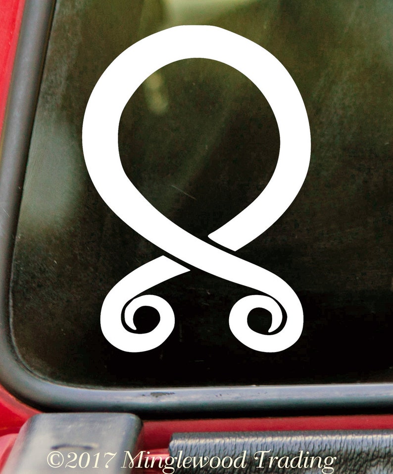 TROLL CROSS Vinyl Sticker Trollkors Norse Protection Etsy