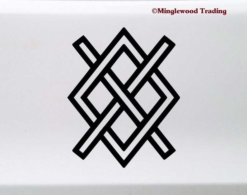 Gungnir Vinyl Sticker Magical Spear of Odin Viking Symbol ...