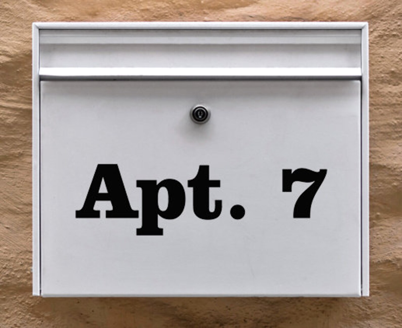 HOA Mailbox Numbers Vinyl Sticker 1 to 10 Tall Etsy