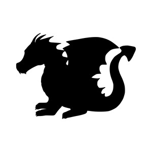 Dragon Vinyl Decal Sticker - Mythology Basilisk Hydra Wyvern -