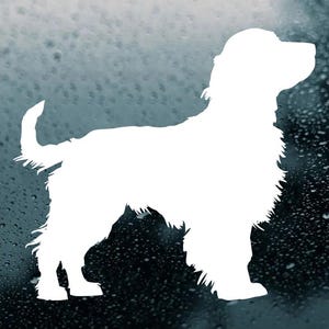 Springer Spaniel Vinyl Decal | Dog English Welsh Cocker Puppy | Die Cut Sticker