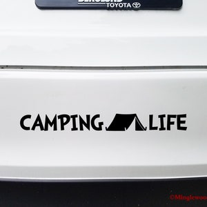 Camper Life Vinyl Sticker Camper RV Travel Trailer 5th Wheel Camping ...