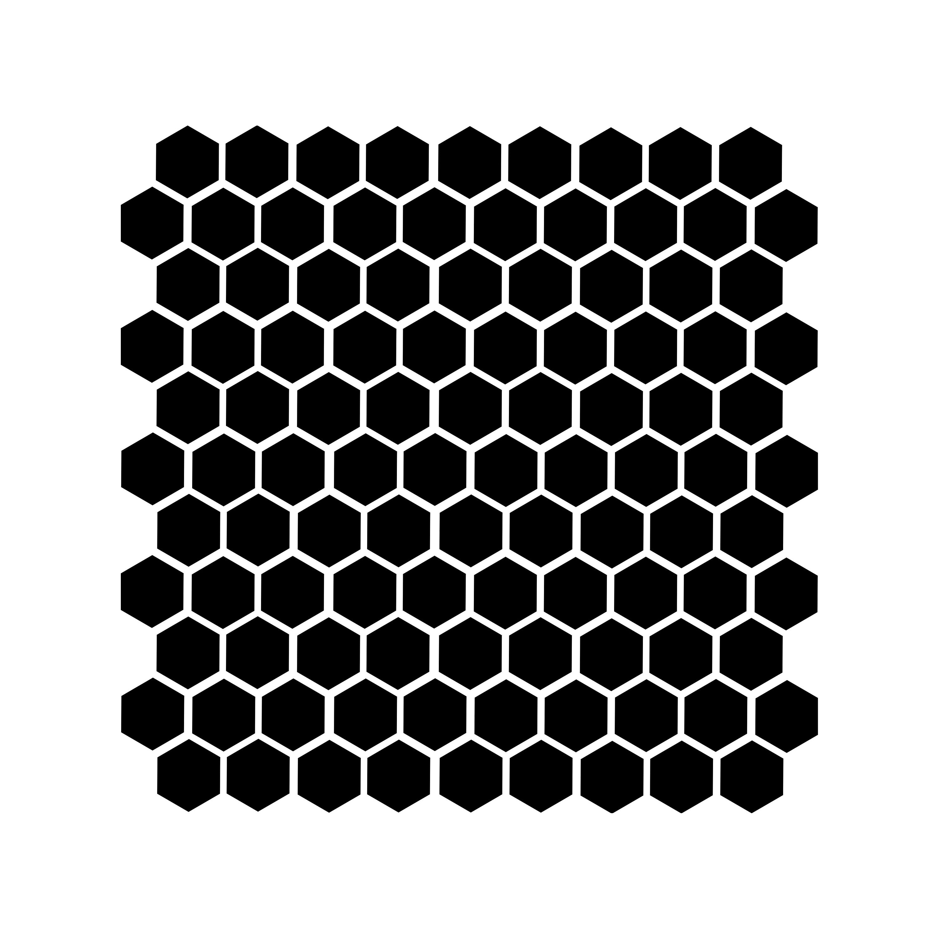 Hexagons 120 1 Vinyl Decal Stickers Hexagon Polygon Etsy