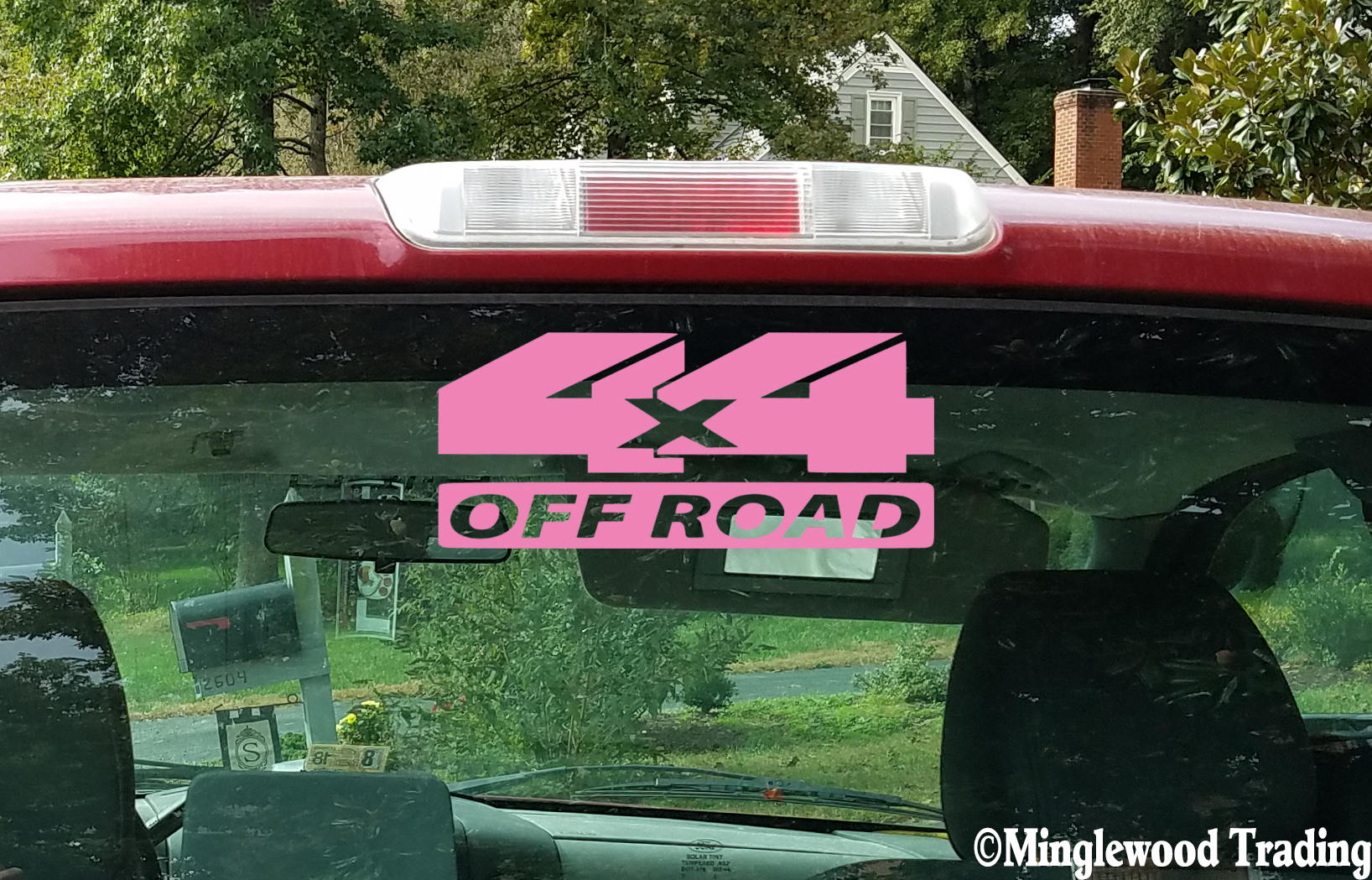 Pair 4X4 off Road V5 Vinyl Decal Stickers - 4 by 4 Truck 4 X 4 4-wheel ...