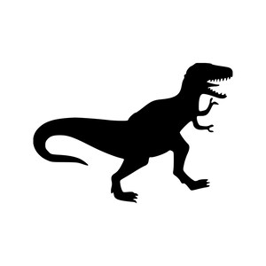 T-rex Vinyl Decal Sticker - Tyrannosaurus Rex Dinosaur T.rex - Etsy
