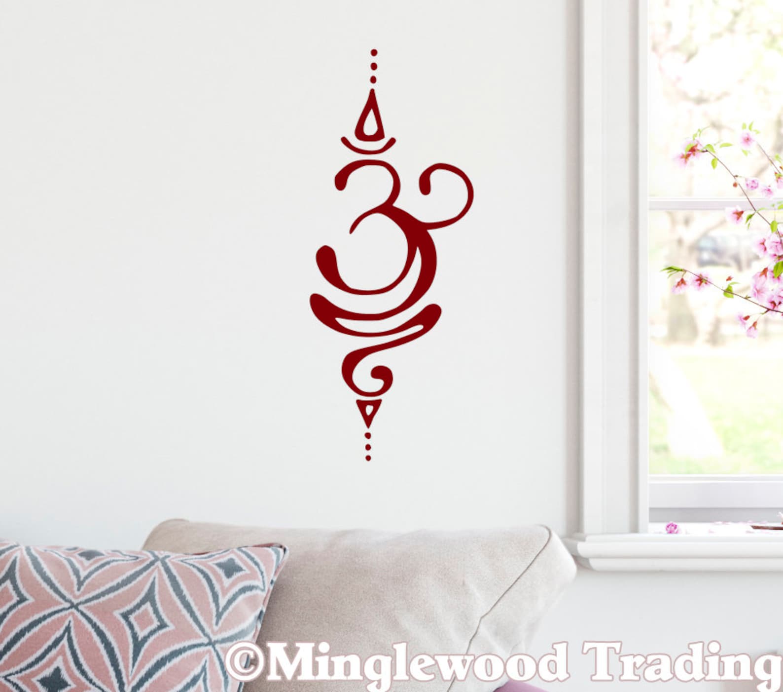 Breathe Sanskrit Symbol Vinyl Sticker Pranayama Ujjayi Yoga - Etsy