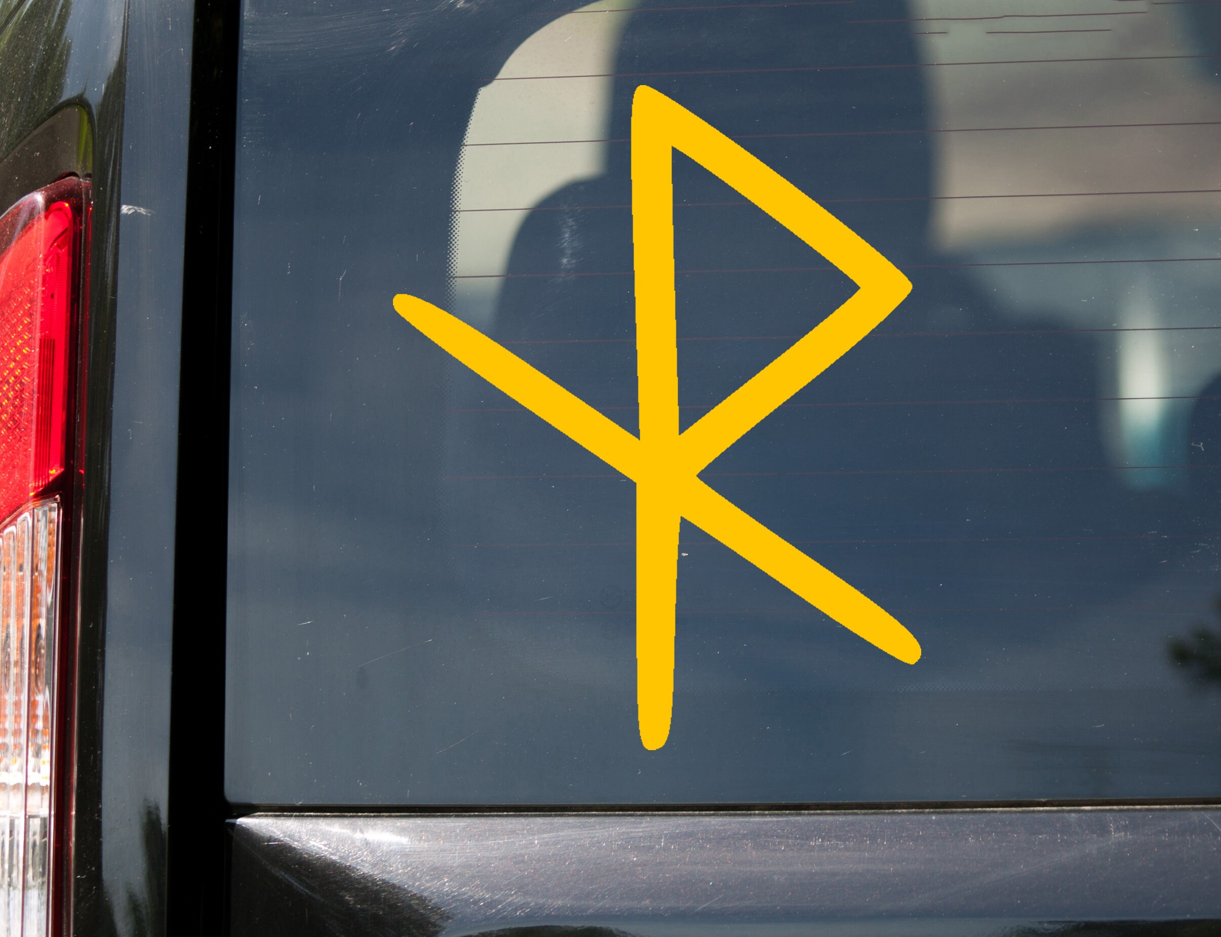 Safe Travels Bind Rune Vinyl Decal Viking Symbol Bindrune - Etsy UK