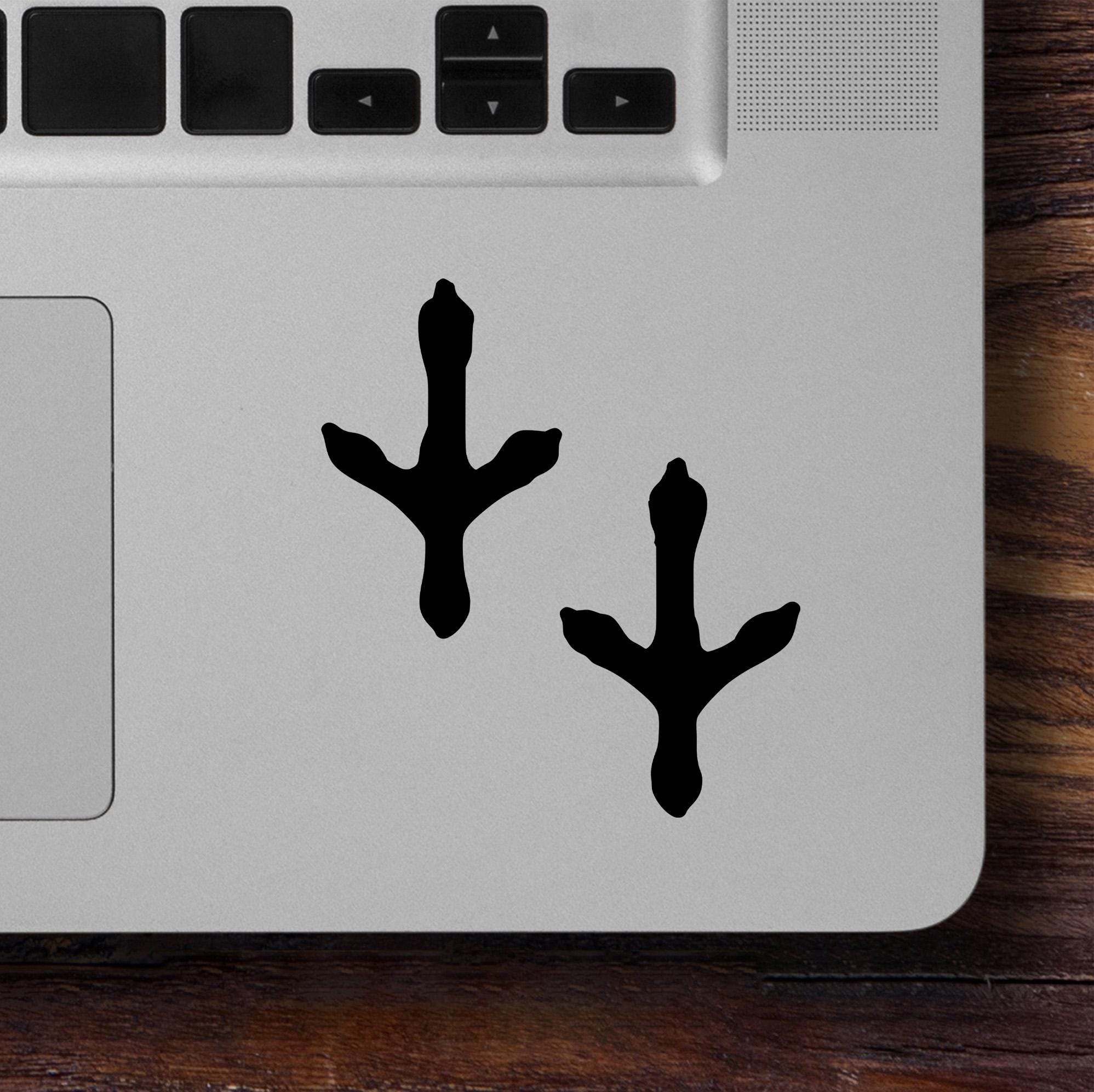 Chicken Feet Vinyl Decal – Die Cut Footprints for Coop, Farmhouse Decor ...