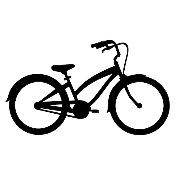 Bicycle Pick Your Color Vinyl Car Window Cutout Sticker Decal Bike Computer 