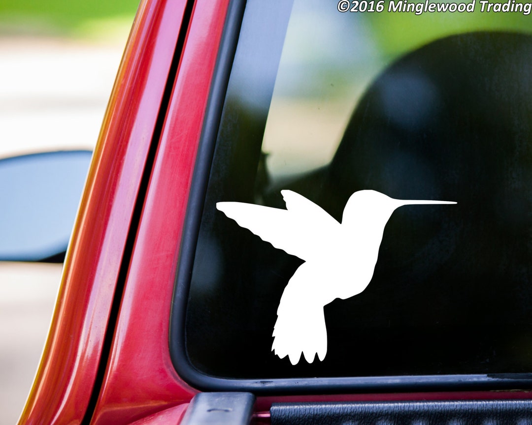 Hummingbird - Vinyl Decal Sticker Bird - 20 Color Options - Etsy