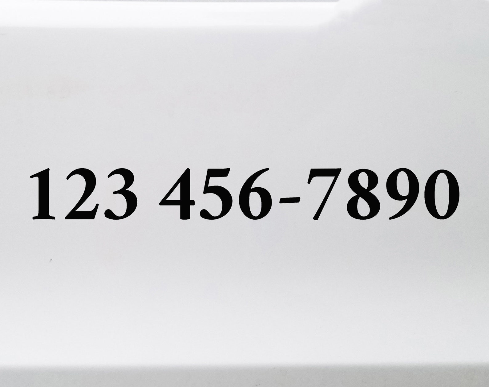 2pack Phone Number Vinyl Numbers Storefront Business Window Etsy