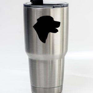 Labrador Retriever Head Vinyl Decal Sticker Dog Profile - Etsy