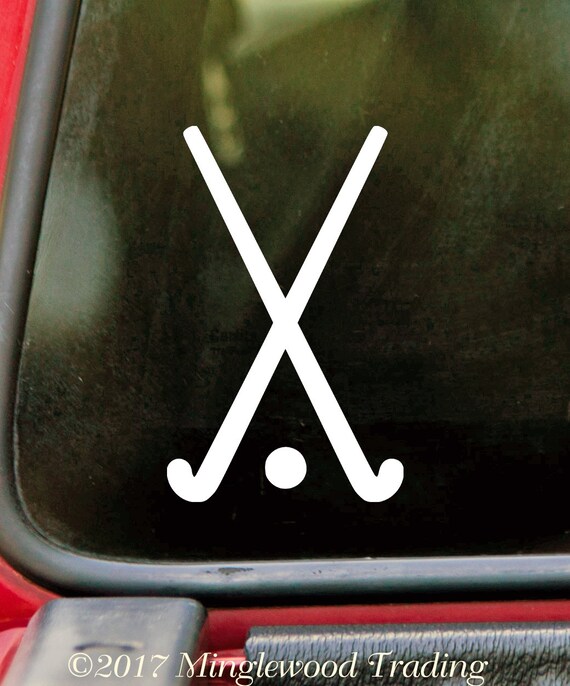 Euro Field Hockey Graphic Decal Sticker Car Wall Oval NOT Two Colors Euro Field Hockey Graphic Decal Sticker Car Wall Oval NOT Two Colors