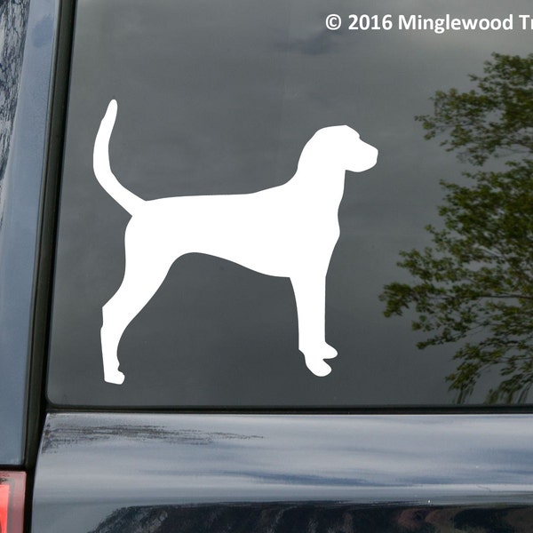 Foxhound Vinyl Decal Sticker - Dog Hound American English