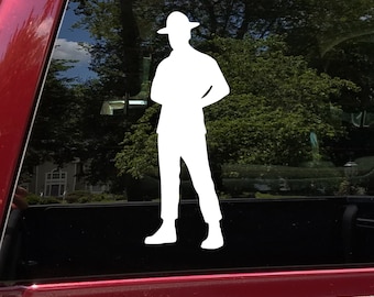 Drill Instructor Sergeant Vinyl Decal - Boot Camp Male Turned - Die Cut Sticker