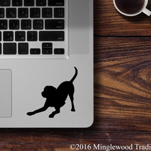 2x Playful Lab Labrador Retriever 2.5&quot; Vinyl Decal Sticker - Dog Puppy - 20 Color Options -