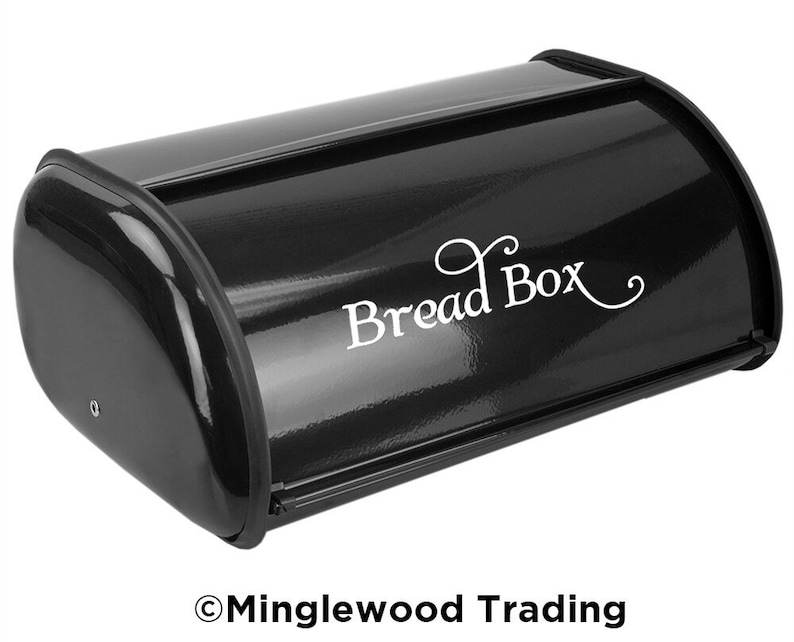 Bread Box Vinyl Sticker Kitchen Breadbox Label Pantry Bin Etsy 日本