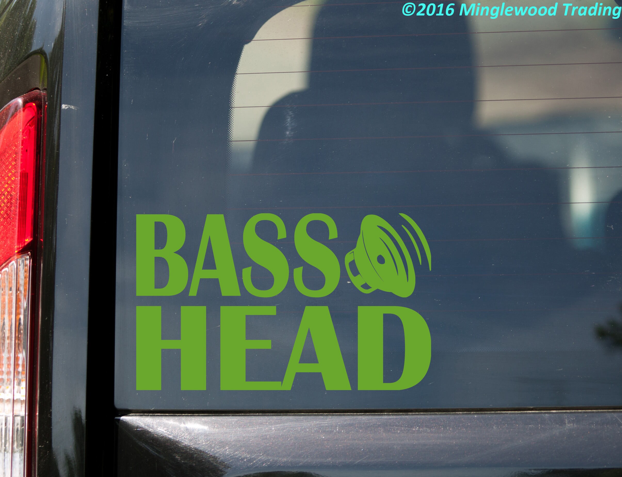 Bass Head Vinyl Decal V3 EDM Music Speaker Basshead Etsy