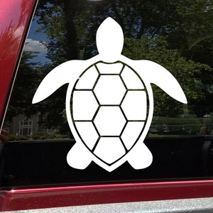 Sea Turtle V2 Vinyl Decal - Ocean Marine - Die Cut Sticker - Etsy