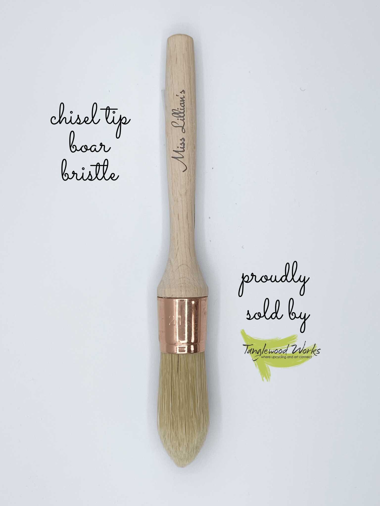 3/4 Chisel Tip Chalk Paint Brushes Etsy.de