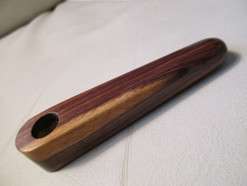 Pau Ferro Small tobacco 4 pipe lotV153 12 deep 12 diameter bowl Large Suction Hole prevents gunking Turtle Pipe BOLIVIAN ROSEWOOD
