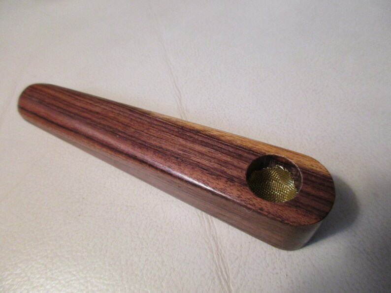Pau Ferro Small tobacco 4 pipe lotV153 12 deep 12 diameter bowl Large Suction Hole prevents gunking Turtle Pipe BOLIVIAN ROSEWOOD