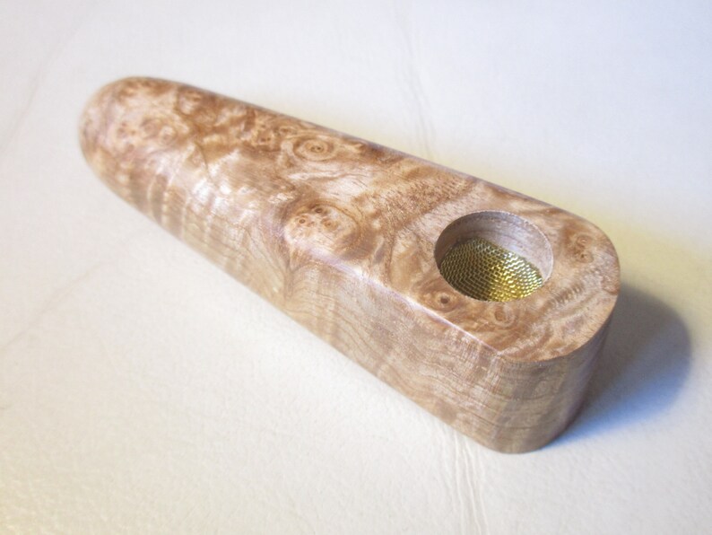 HARD MAPLE BURL 3.25 Pipe lotI98 uncle johns pipe Large suction hole Uncle Johns Pipes 12 bowl diameter,12 deep