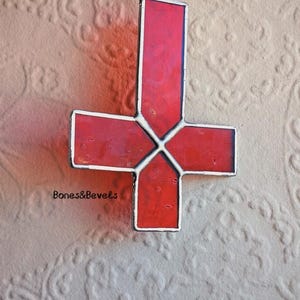 Gothic church cathedral mini bundle pattern stained glass art with cricut file cross, cathedral window tealight insert