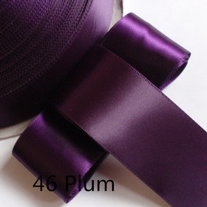 5 Yards 2 Inches Single Face Satin Ribbon in Blue Tpoaz DM 20-50 - Etsy