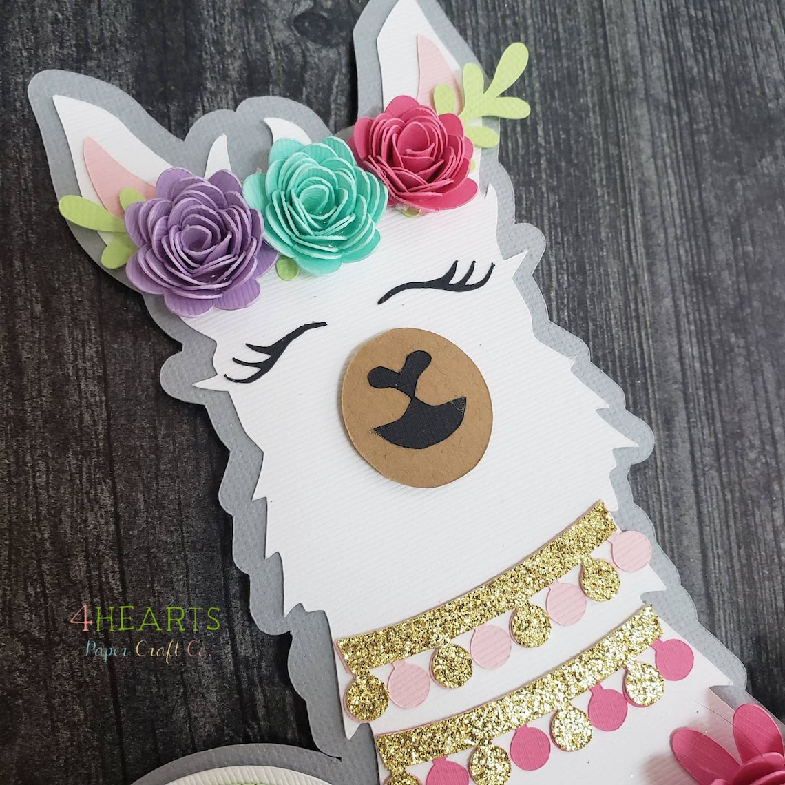 Llama Cake Topper - Etsy