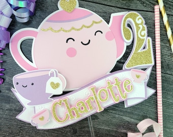 Tea Party Cake Topper