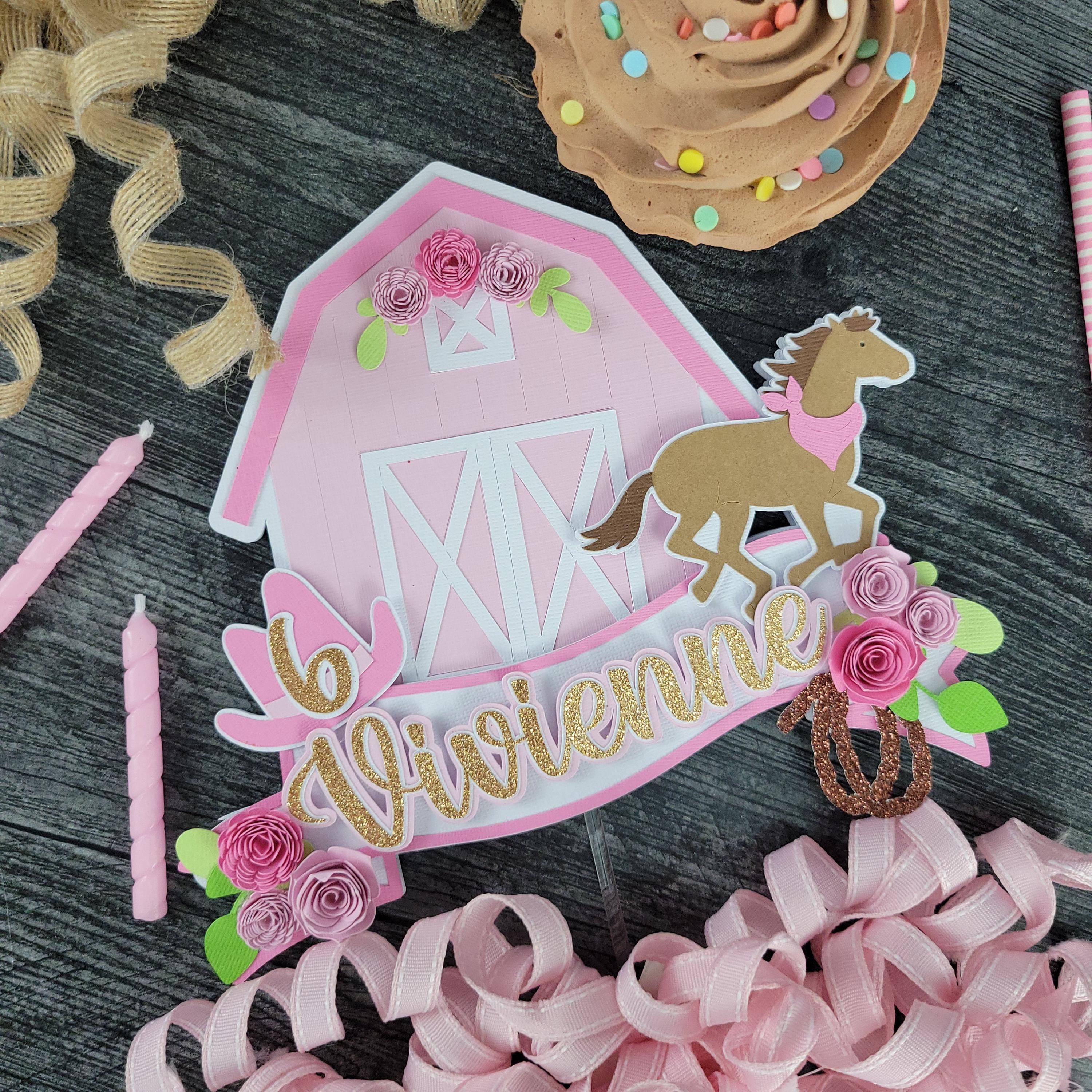 Horse Cake Topper