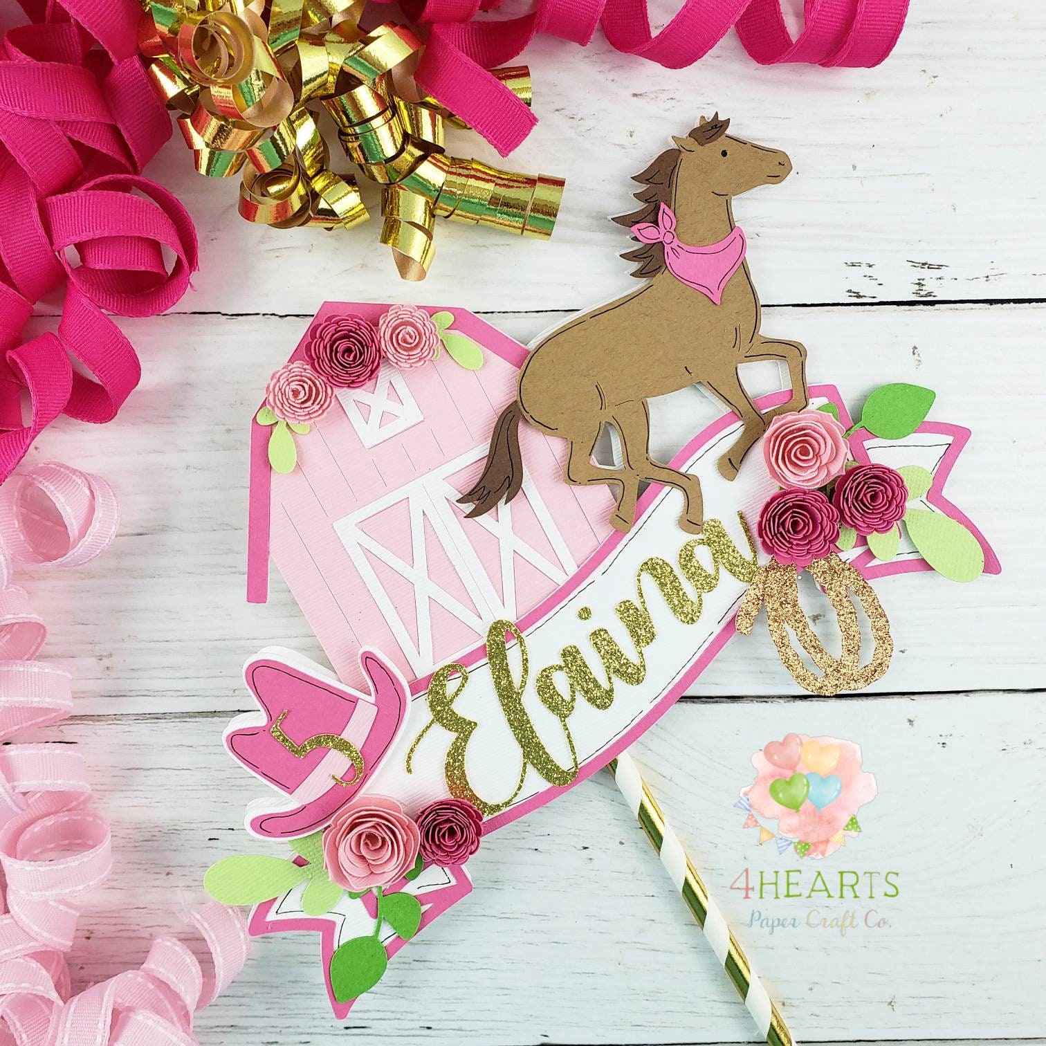Horse Cake Topper | Etsy