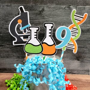 Science Centerpiece - Mad Scientist Party