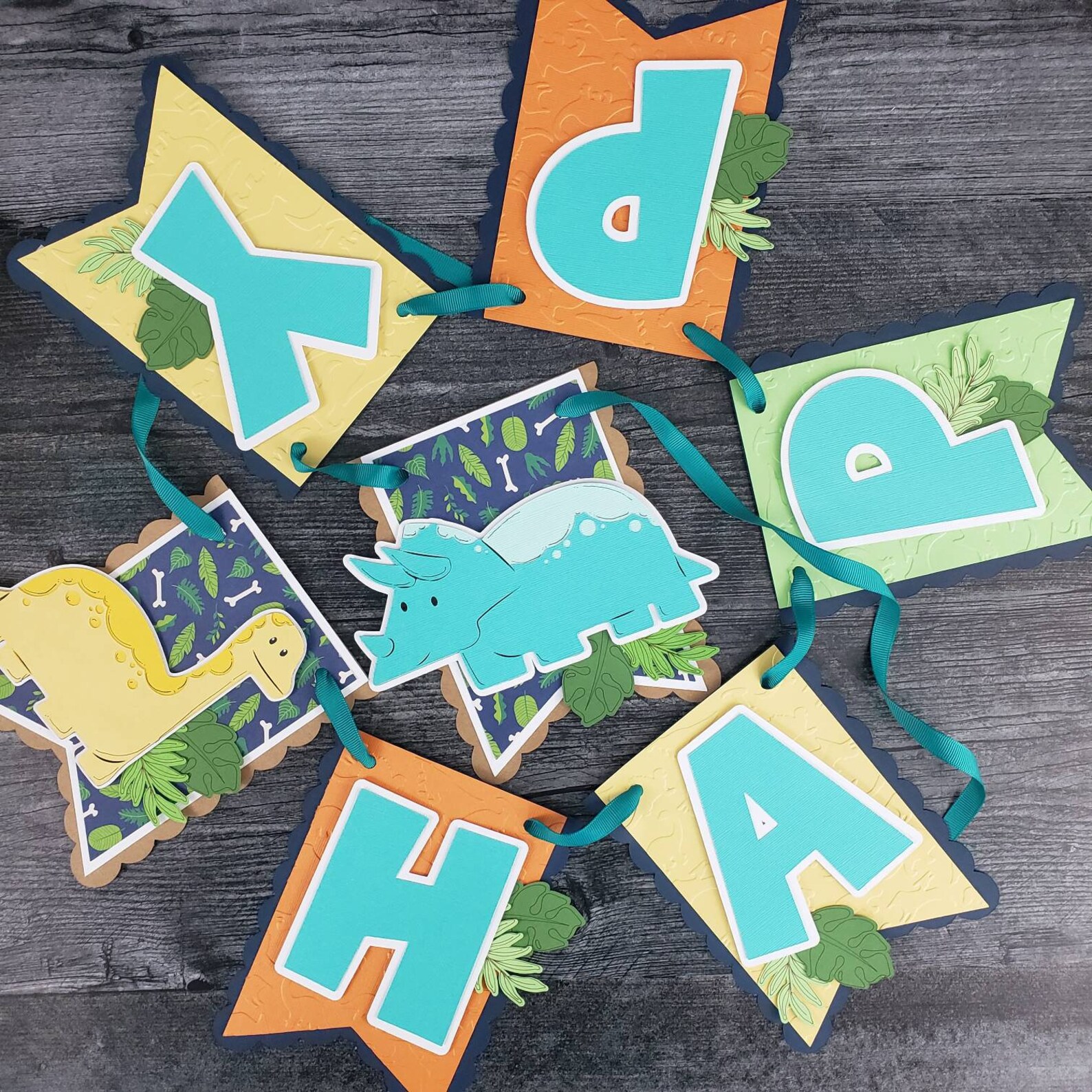 Dinosaur Birthday Banner Dinosaur Birthday Dinosaur Party Etsy