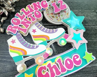 Roller Skate Cake Topper
