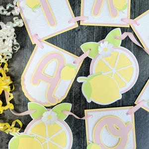 Lemon Birthday Banner - Lemon Birthday - Lemon Party
