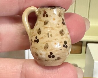 1:12 scale Dollshouse miniature ceramic vase OOAK