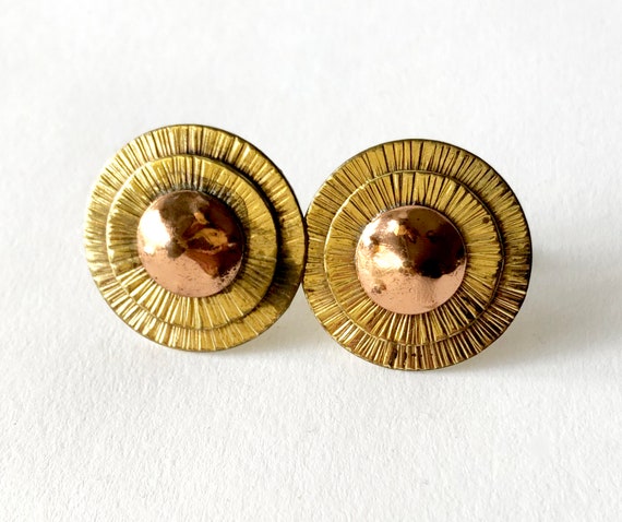 Winifred Mason Chenet Brass and Copper Haitian Cuf