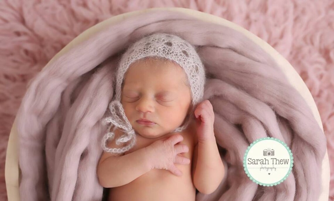 Baby Photography Prop Dusty Pink Basket Filler Suffer Newborn Etsy