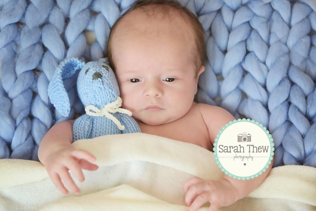 Dream Baby Blue Newborn Baby Layering Posing Blanket Basket Etsy
