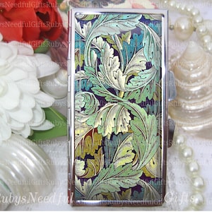 Art Nouveau Pill Case, 7 day Pill Box, Pill Case, Pill Box, 7 Sections, Pill Container, Medicine Organiser, Acanthus Leaves Pill Box.