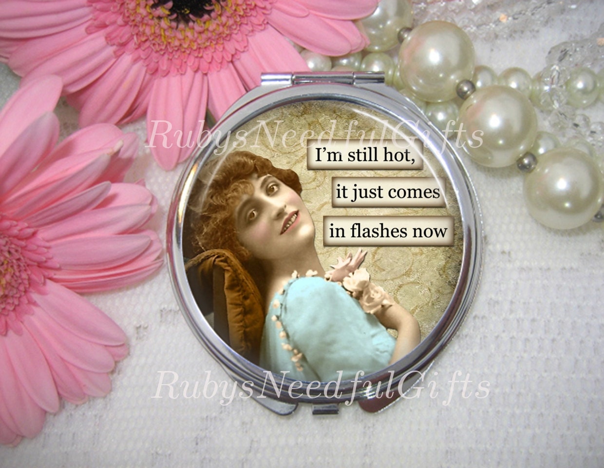 Mirror Compact Mirror Diva Mirror Cosmetic Handbag or Etsy