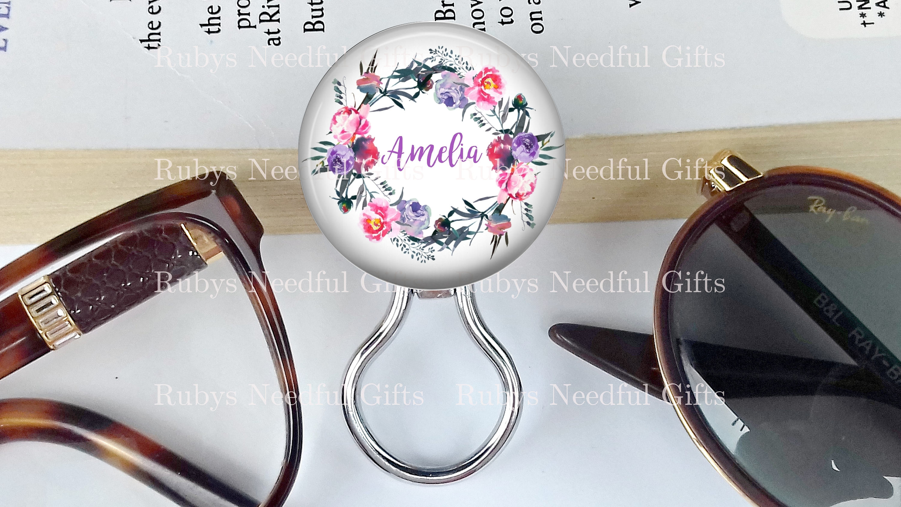 Magnetic Glasses Holder, Brooch Magnet Sunglasses Clip, Stainless Steel  Eyewear Accessories, Ideal choice for Gifts