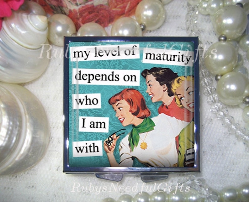 Square Pill Case Retro Diva Pill Case Pill Box Pill Etsy Ireland