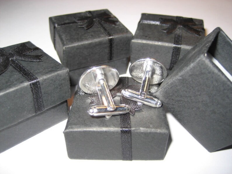 Cufflinks 16mm Silver Plated Cufflinks Mens' Cufflinks Etsy