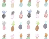 Wandkunst. Wohnkultur.Limitierte Auflage druckt.Ananas-Drucken-Wand-Dekor. Illustration.Art drucken.