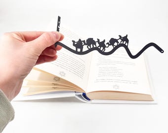 Metal Silk Road Bookmark: Chinese History Lover Gift