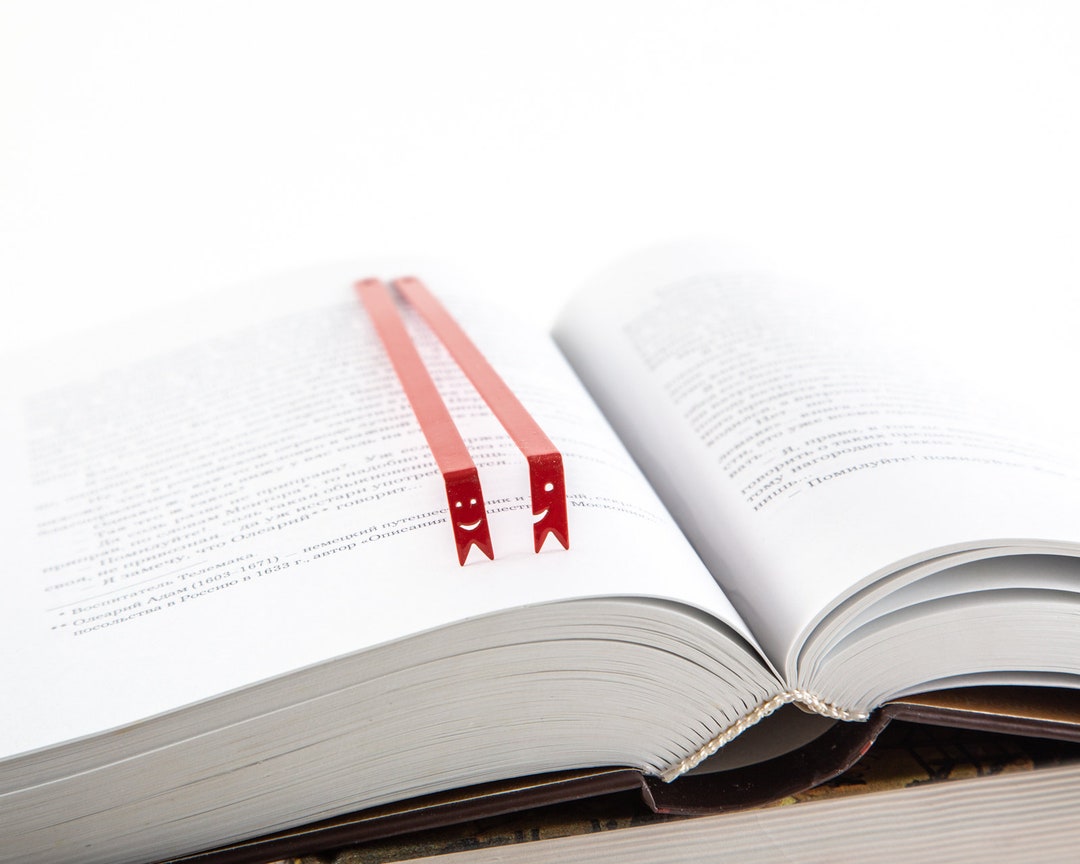 Two Bookmarks Smiling Ribbons. - Etsy
