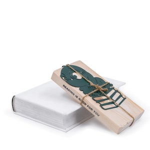 Nerdy bookmark Book worm. Great book party favor. Perfect gift for an avid reader. Created and made by Coolbookmark from Ukraine.